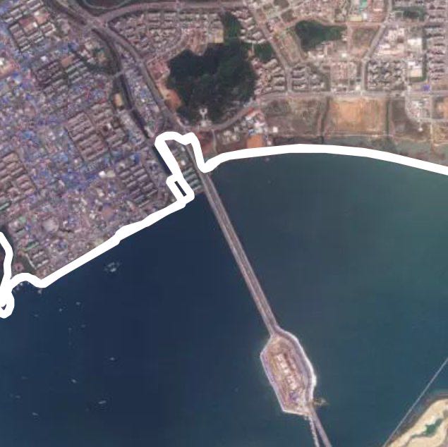 Mokpo walking route map in Muan