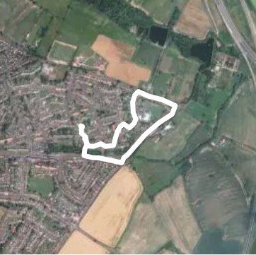 Falcon Lodge School Route walking route map in Wishaw