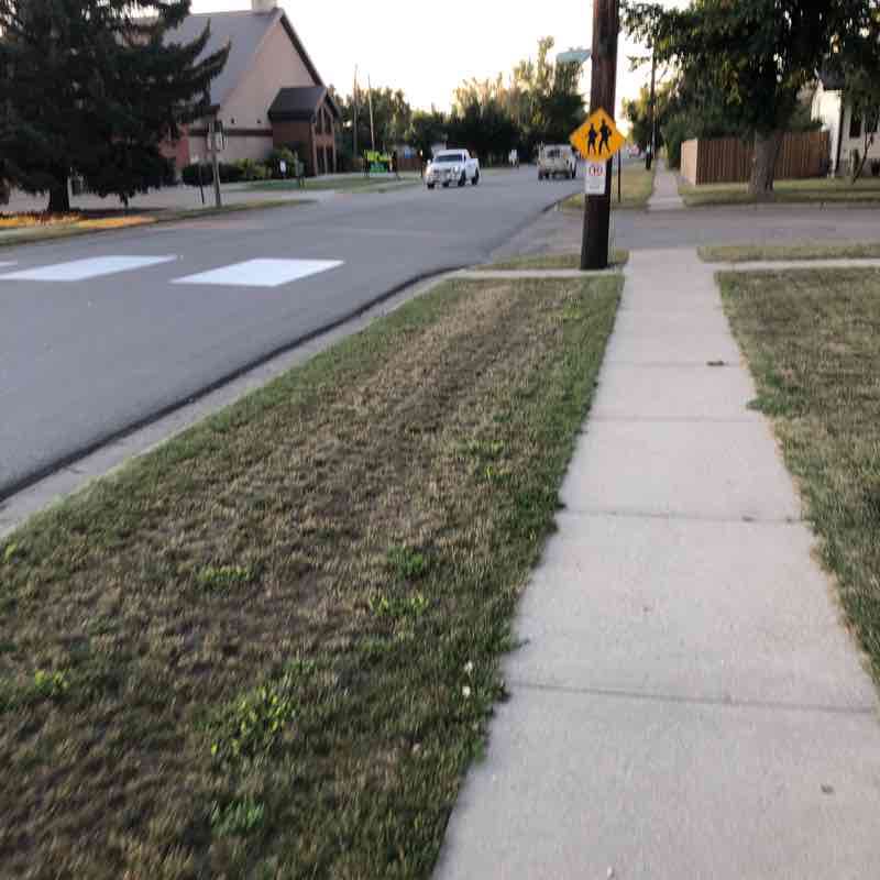 2 mile Walk Trail Lethbridge County, Alberta, Canada Pacer