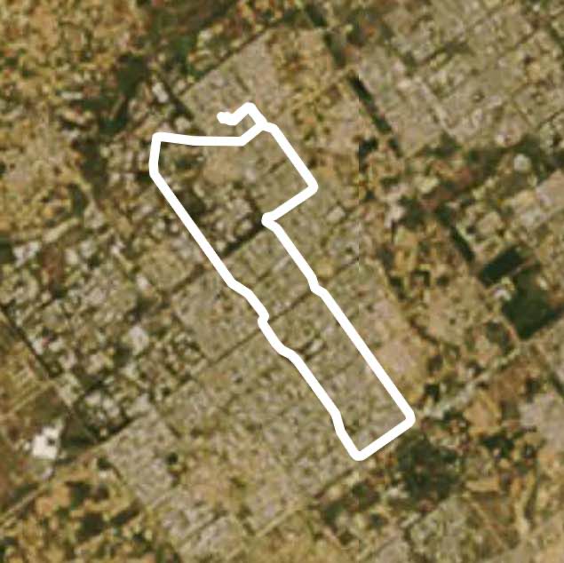 From Phase6 and back via Phase1,2,4,3,7,5 Mohali. walking route map in Sahibzada Ajit Singh Nagar