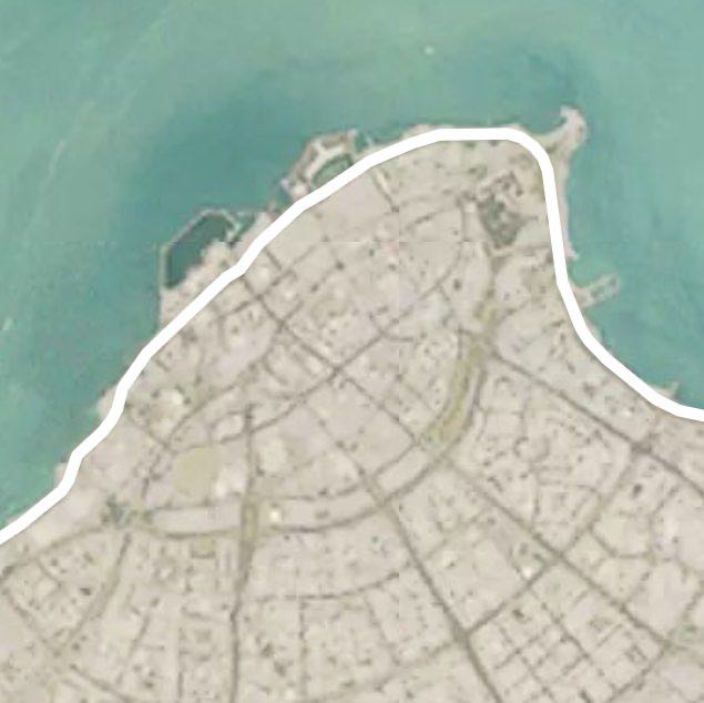 NBK's 25th walkathon walking route map in Hawally