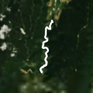 Méaudre walking route map in Méaudre