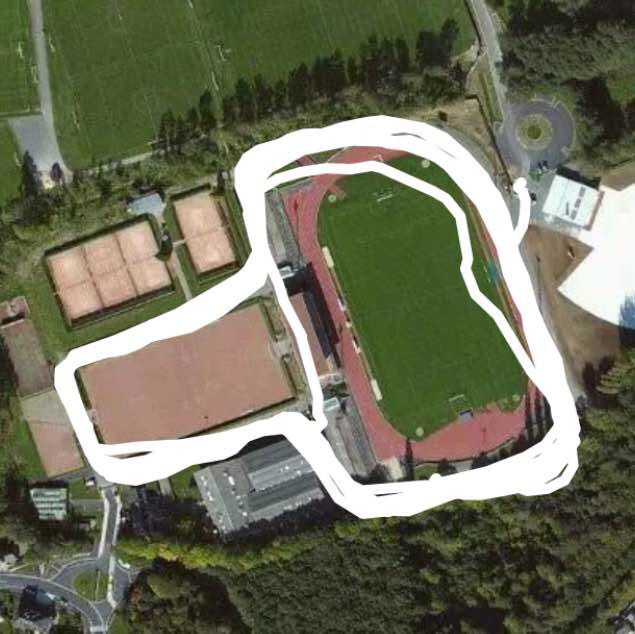 Did you say haze walking route map in Flers