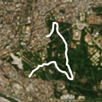 Osteo walking route map in Saint-Maurice