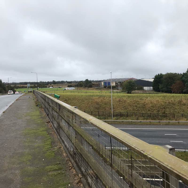 Thorne/Hatfield Woodhouse round walk walking route map in Thorne