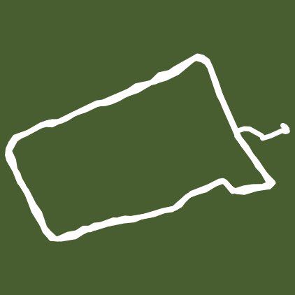 City Park walking route map in Vyatskiye Polyany