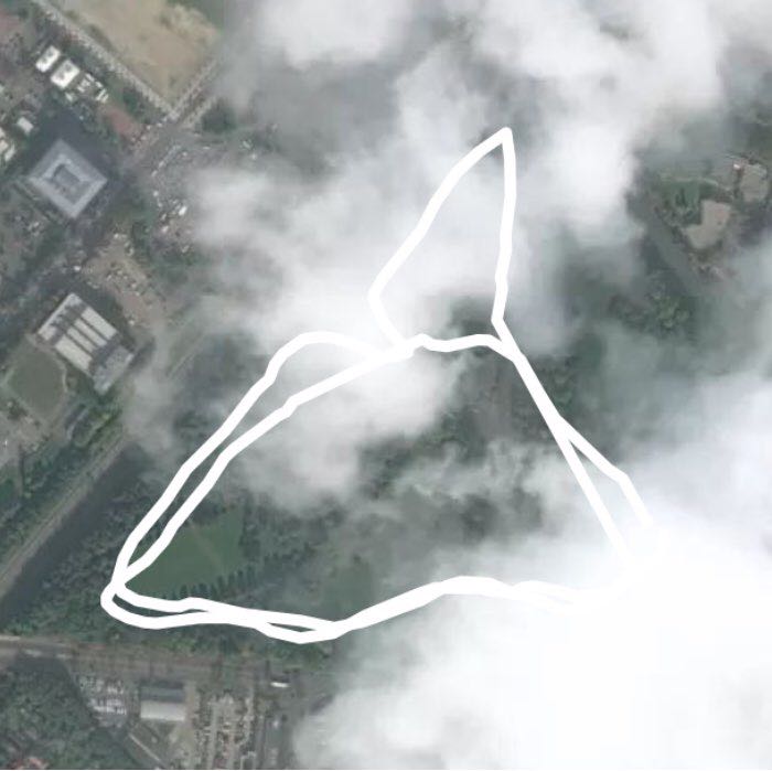 Park vor dem Völkerschlachtdenkmal