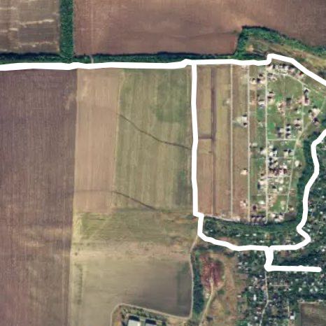 Autumn marathon. Around Ozerny walking route map in Rostov-on-Don