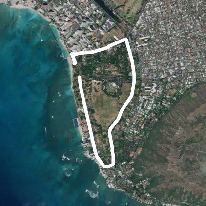 Kapiolani - short route