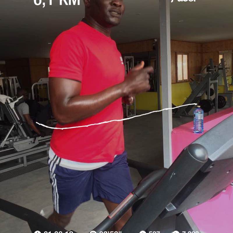 Beaches of Yoff bcao walking route map in Dakar