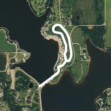 Lake Ponca walking trail