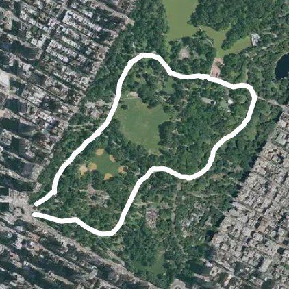 Central Park Columbus Circle Loop