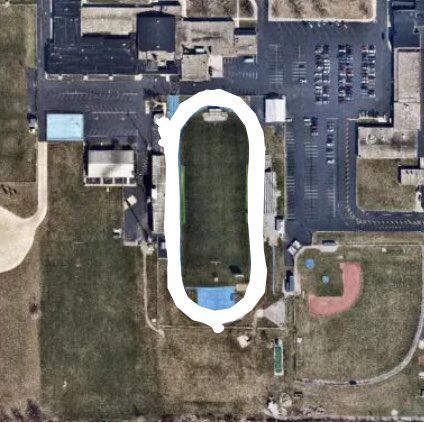 Bath run club day 1 walking route map in Lima