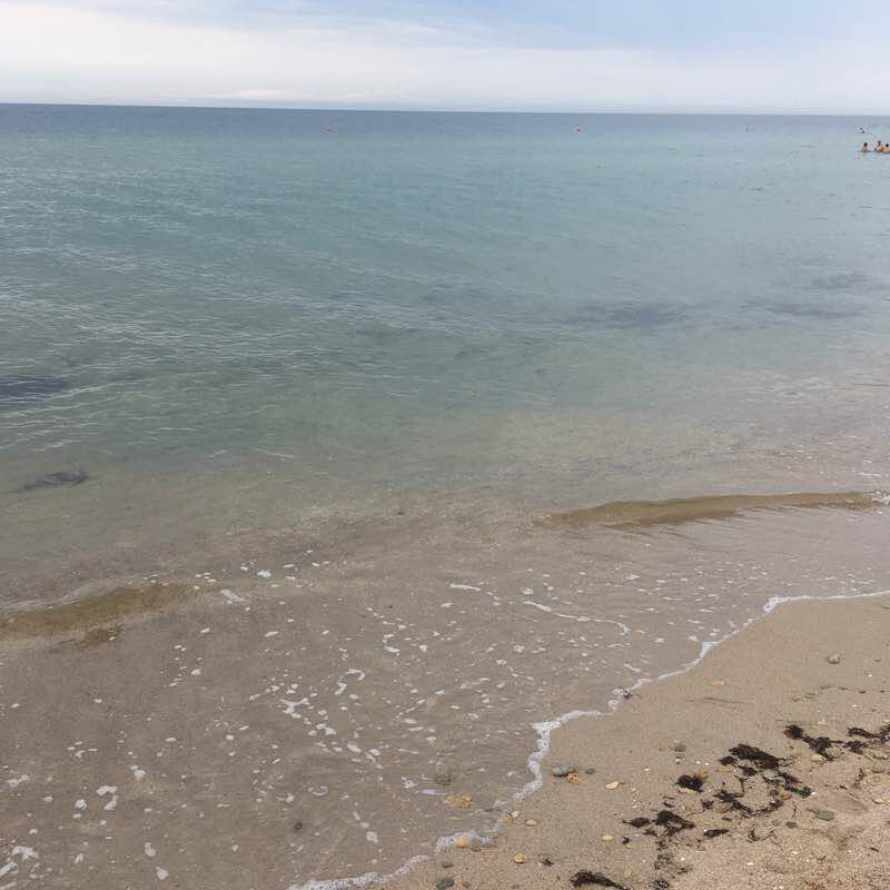 Evpatoria (Zaozernoe) walking route map in Zaozerne