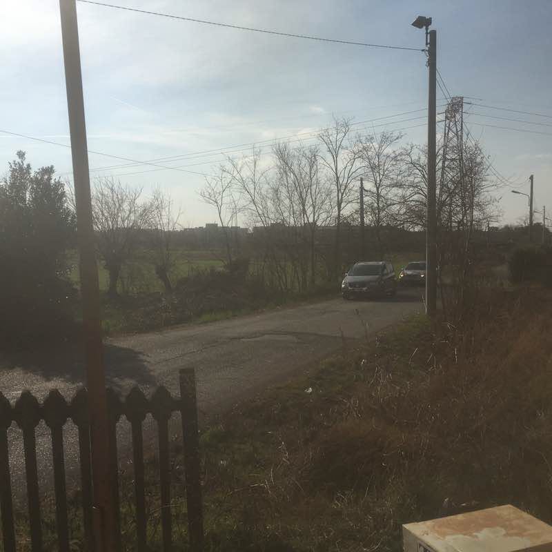 Montirone short perimeter walking route map in Ghedi