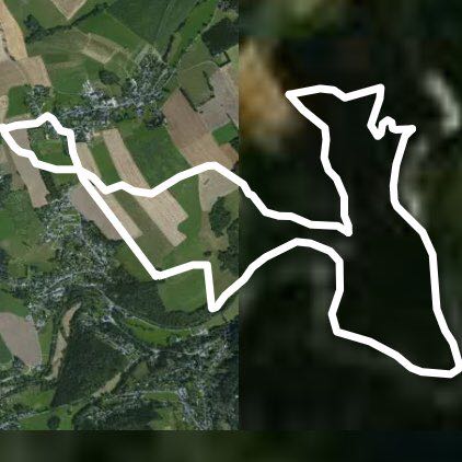 Zwönitztal walking route map in Burkhardtsdorf