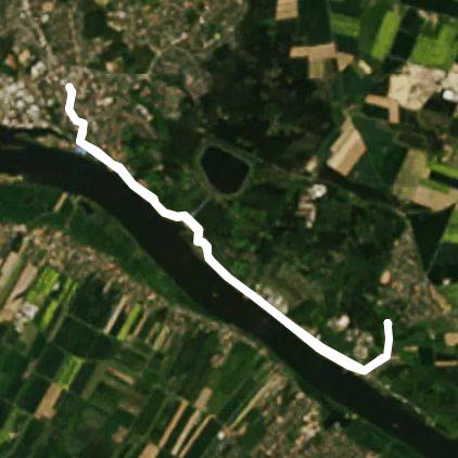 Einmal nach Geesthacht an der Elbe und zurück.