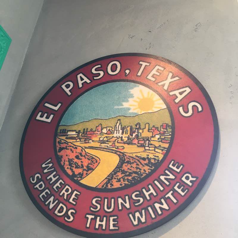 Milagro back and forth  walking route map in Fort Bliss