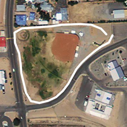 Vietnam veterans park Espanola walking route map in Santa Cruz