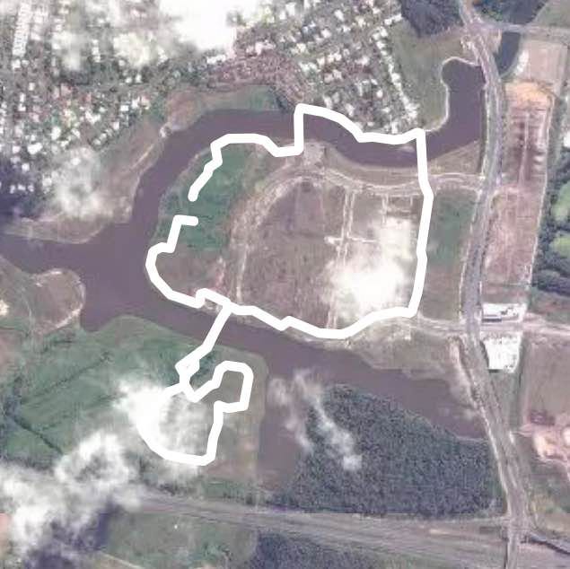 Exploring my hood walking route map in Maroochydore