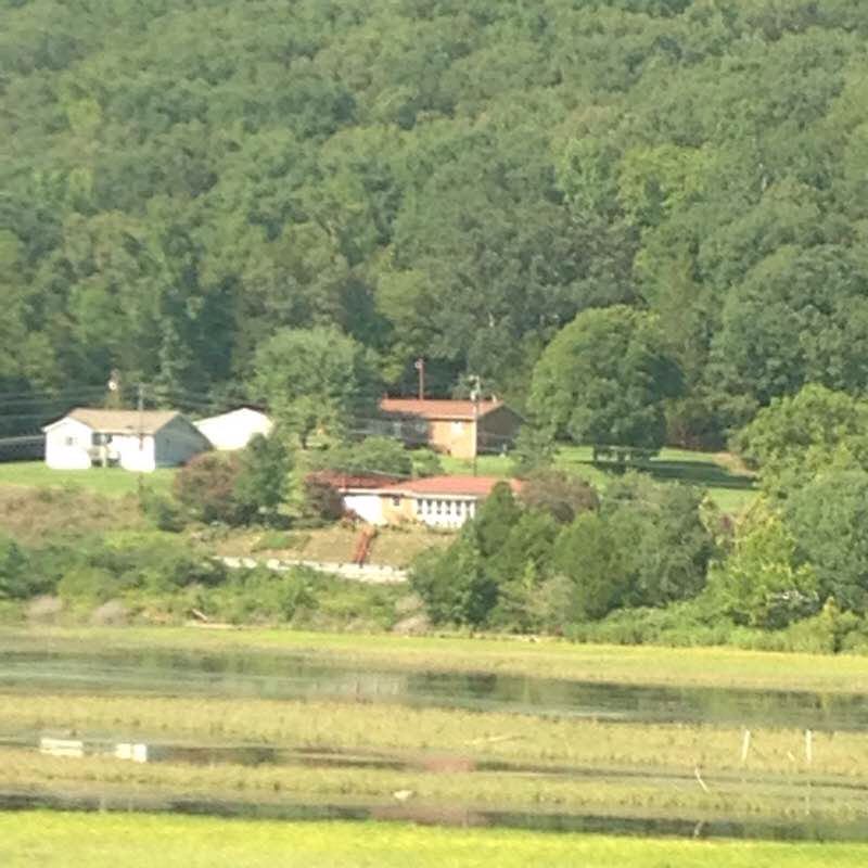 Neiborhood trail walking route map in Braselton