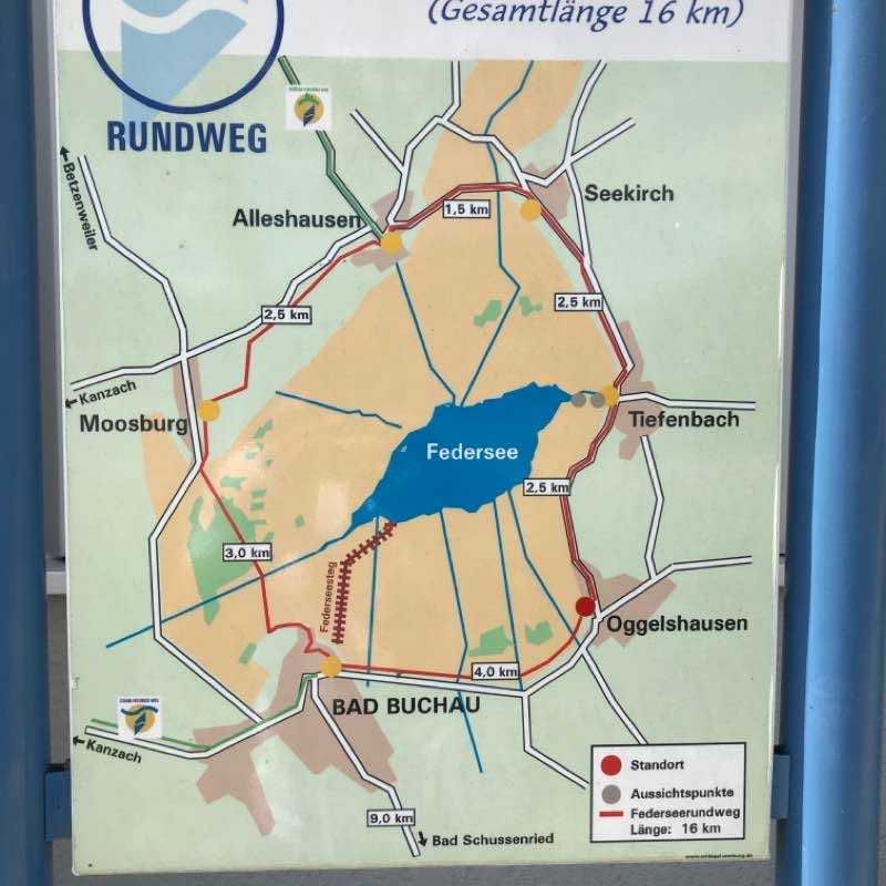 Rundweg um den Federsee