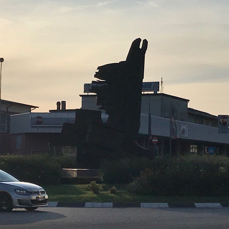 Abendstunde in Montecchio Maggiore walking route map in Montecchio Maggiore