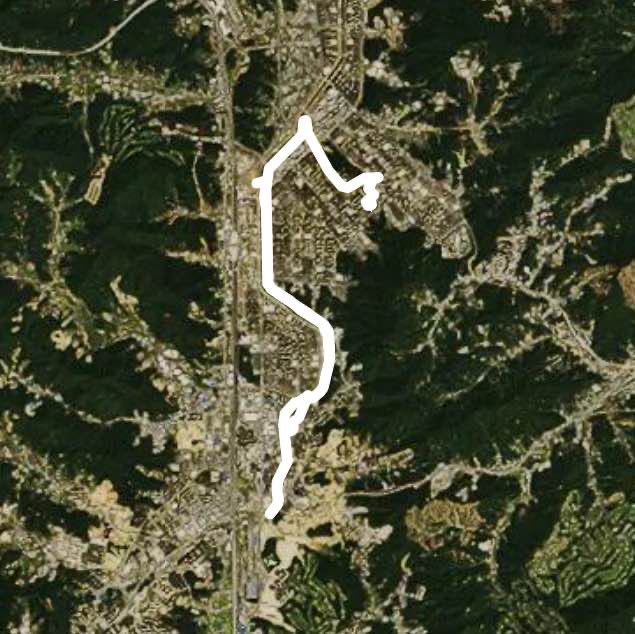 성남시, 경기도, 대한민국에서 하이크