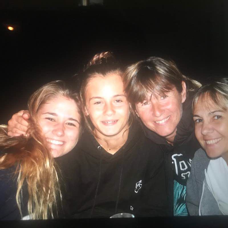 Beach walking route map in Hendaye