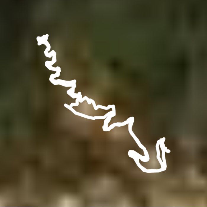 Avila park walking route map in Avienda Turin