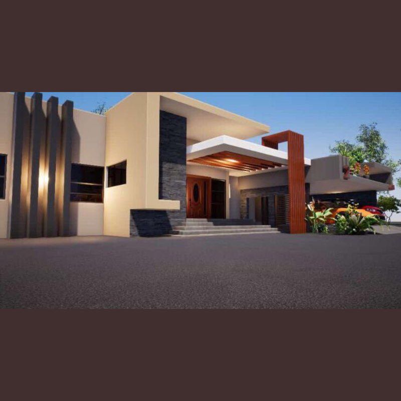 Riviera Park North - Mafikeng walking route map in Mahikeng