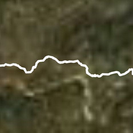 Gorman falls trail walking route map in Lampasas