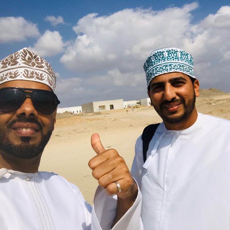 Al Seeb - South Al Hardee's walking route map in Al Maabilah