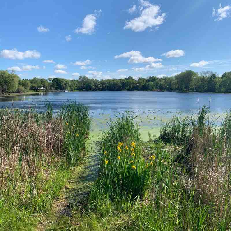 New Berlin Stroll walking route map in Hales Corners