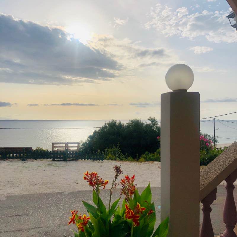 Kefalonia Greece walking route map in Poros