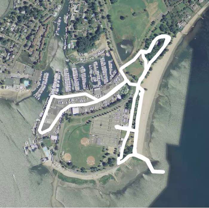 calf Pasture and Shady Beach 