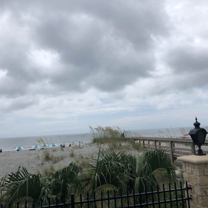 Jax Beach - Atlantic Beach to Boardwalk and return walking route map in Neptune Beach
