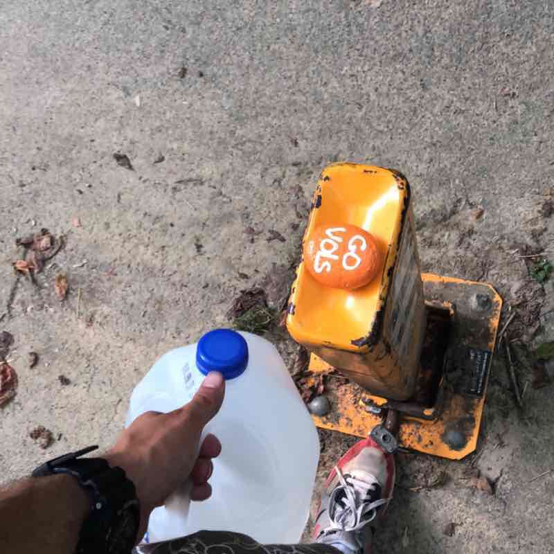 Green belt workout walking route map in Bristol