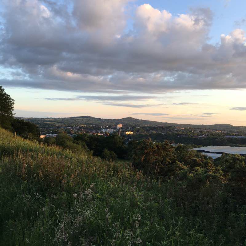 Coombwood Dog Walk walking route map in Halesowen