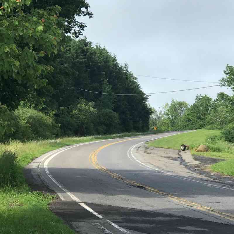 Daisy Hollow walking route map in Marathon