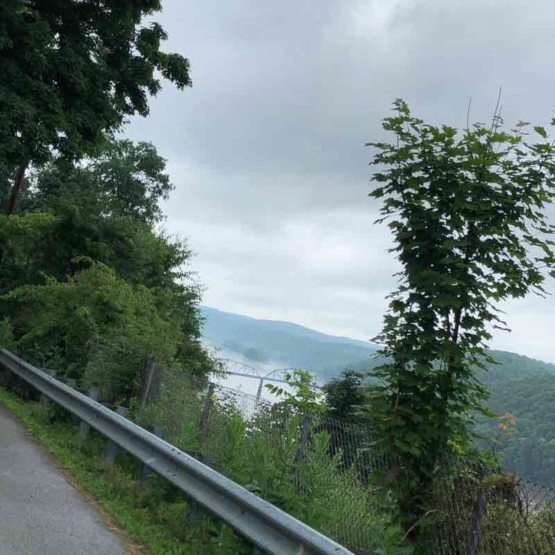 Parker walking route map in Parker