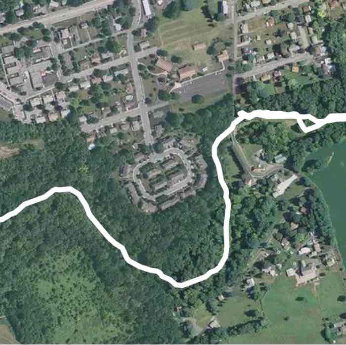 Quittie Creek Nature Path Walk Trail Annville Township, Pennsylvania