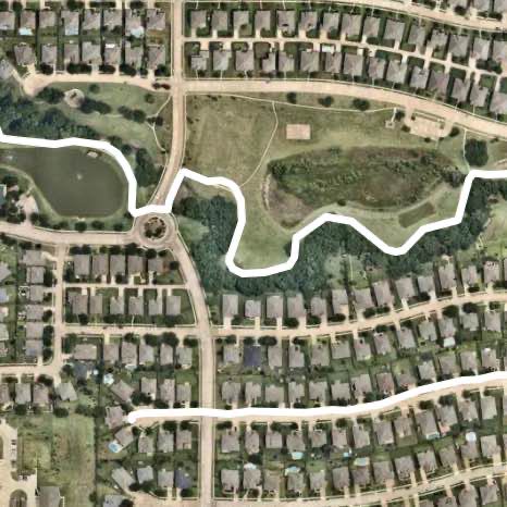 Walk in Wylie, Texas, USA