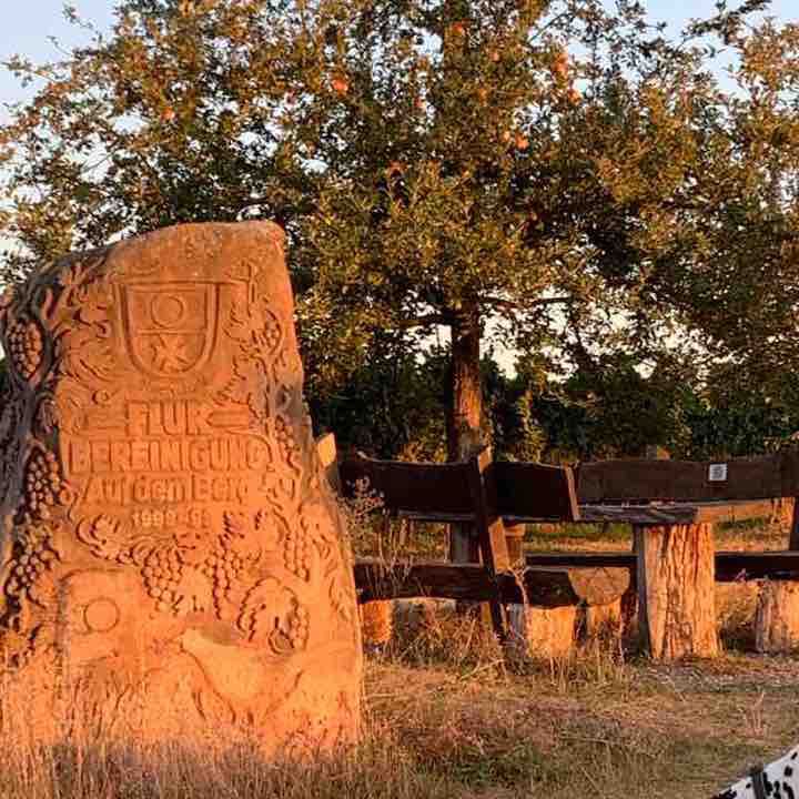 Jewish cemetery Essingen - Hochstadt walking route map in Hochstadt (Pfalz)