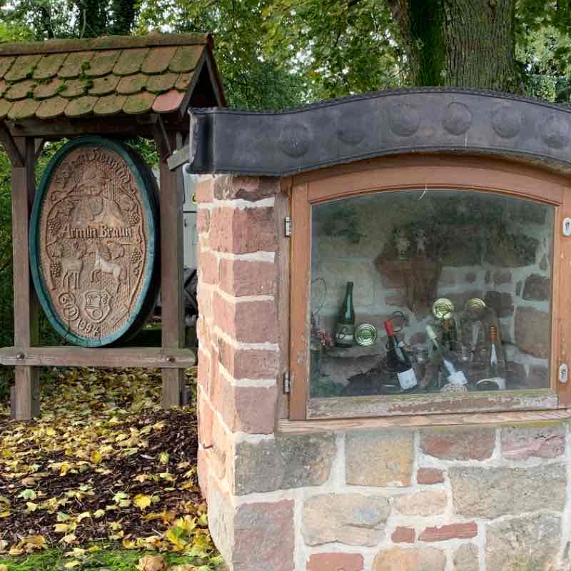 Bornheim - Hochstadt walking route map in Essingen