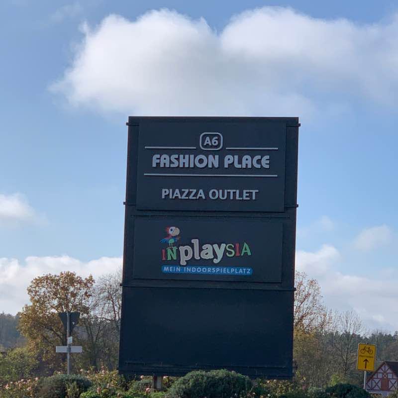 Rundweg Fashion Outlet Herrieden - Regmansdorf walking route map in Herrieden