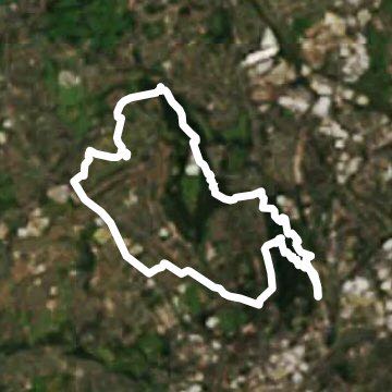 Danger lane trail. hitler old hut. walking route map in Dudley