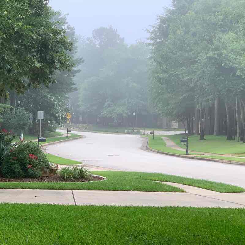 Neighborhood Walk walking route map in Whitehouse