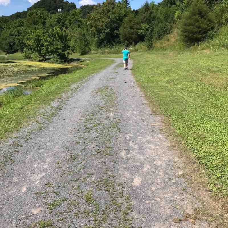 OxBow lake Walk Trail Castlewood, Virginia, USA Pacer