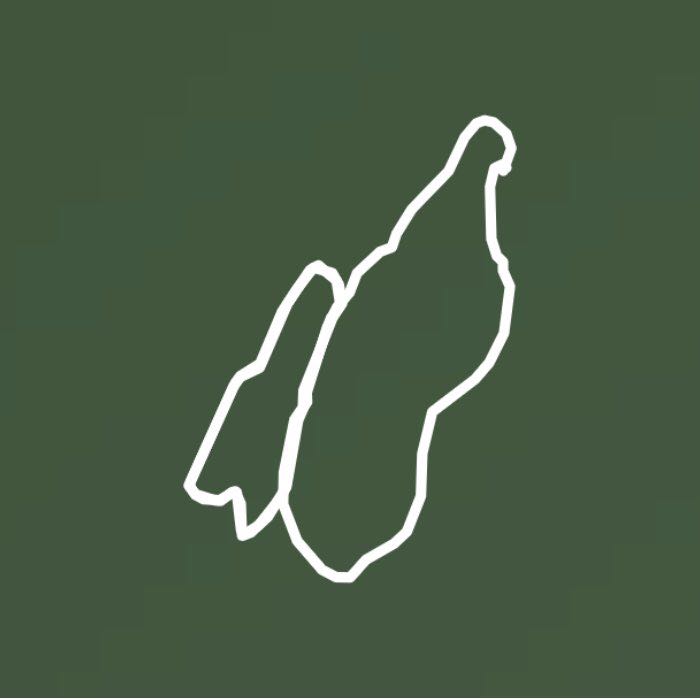 Garret mountain  walking route map in Paterson